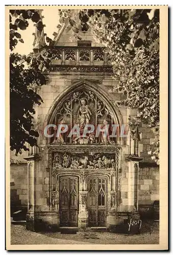 Ansichtskarte AK Amboise Chateau Porte de la Chapelle Saint Hubert