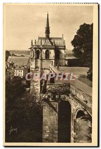 Cartes postales Amboise Chateau La Chapelle St Hubert