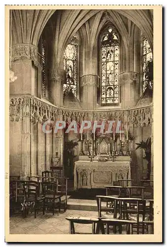 Ansichtskarte AK Amboise Chateau Interieur de la Chapelle Saint Hubert