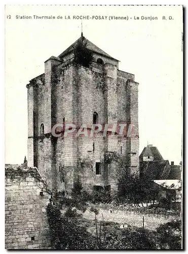 Ansichtskarte AK La Roche Posay Station Thermale Le Donjon