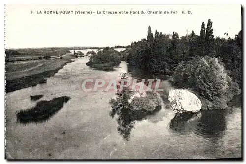 Ansichtskarte AK La Roche Posay La Creuse et le Pont du Chemin de Fer