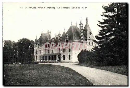 Cartes postales La Roche Posay Le Chateau Casino