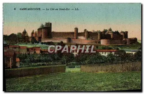 Cartes postales Carcassonne Le Cite au Nord Est