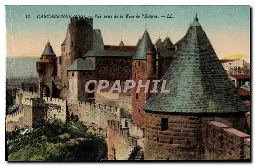 Cartes postales Carcassonne Vue Prise de la Tour de L Eveque