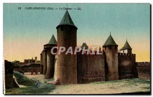Cartes postales Carcassonne Le Chateau