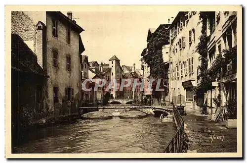 Ansichtskarte AK Annecy Vieux Quartier