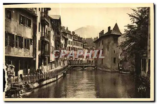 Ansichtskarte AK Annecy Vieux Quartier