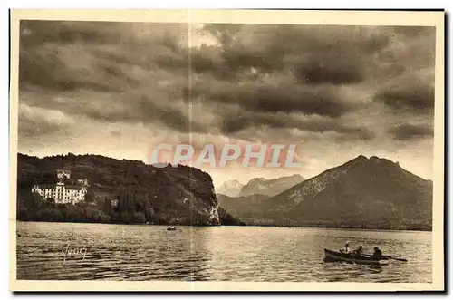 Cartes postales Annecy et son Lac Vue prise de Menthon St Bernard