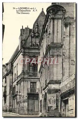 Cartes postales Loches La Chancellerie