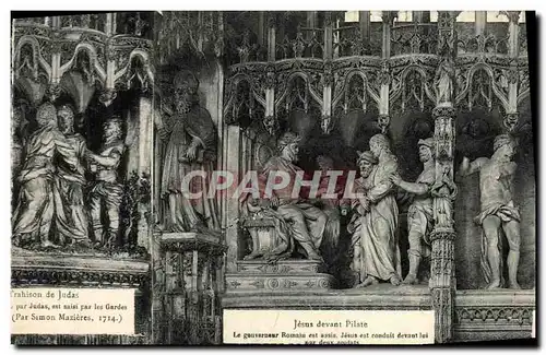 Cartes postales Jesus Devant Pilate Chartres