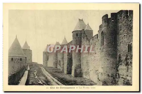 Cartes postales Cite de Carcassonne Les Hautes Lices