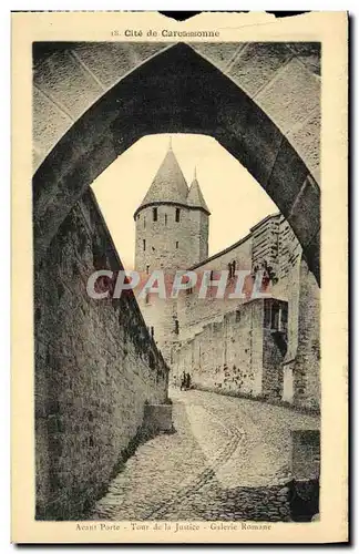 Cartes postales Avant Porte Tour de la Justice Galerie Romane