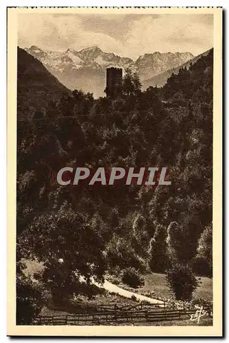 Cartes postales Luchon Tour De Castelvieil Et Fond Du Lys