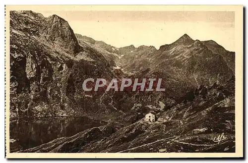 Ansichtskarte AK Luchon Lac d Espingo Refuge du CAF