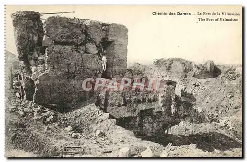 Ansichtskarte AK Chemin des Dames Le Fort de la Malmaison Militaria