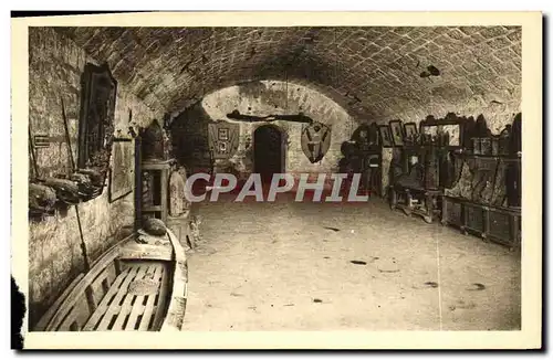 Cartes postales Fort de Douaumont Le musee Militaria