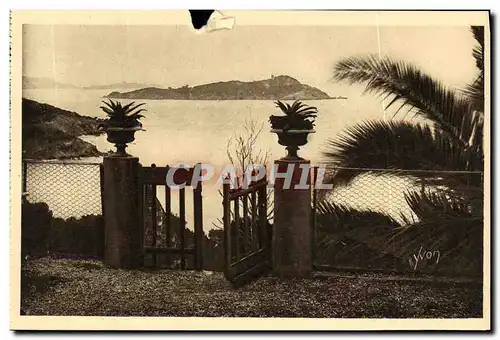 Cartes postales Les Iles D Hyeres Vues de la Presquile de Gien