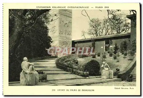 Ansichtskarte AK Paris Exposition Colonlale Internationale 1931 Entree Du Palais De Madagascar