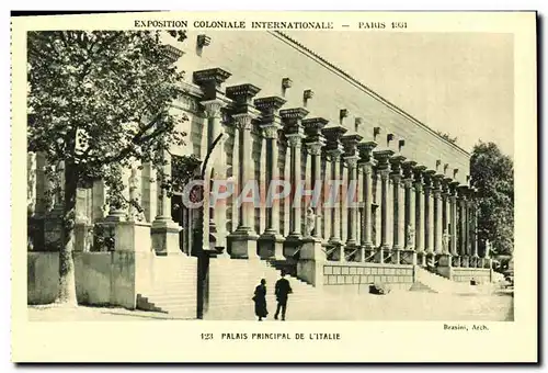 Ansichtskarte AK Paris Exposition Coloniale Internationale 1931 Palais principal de l Italie