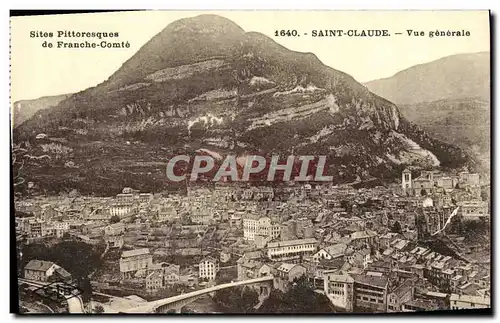 Cartes postales Saint Claude Vue Generale