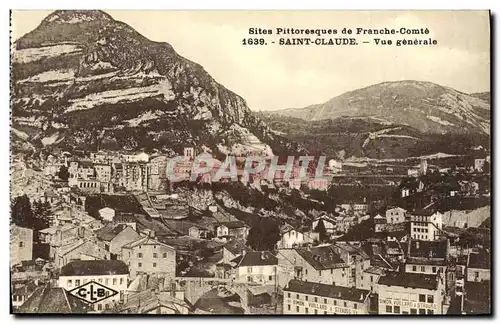 Cartes postales Saint Claude Vue Generale