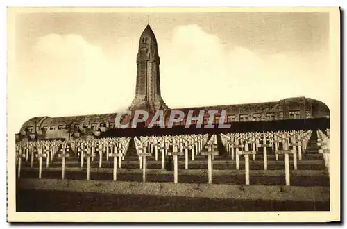 Ansichtskarte AK Cimetiere nationale De Douaumont Militaria