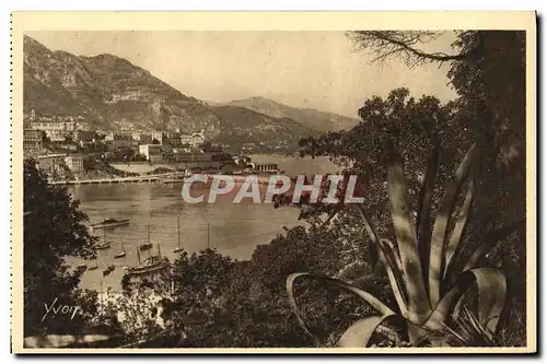 Cartes postales Cote D Azur Monte Carlo Vue Prise des Jardins de Monaco