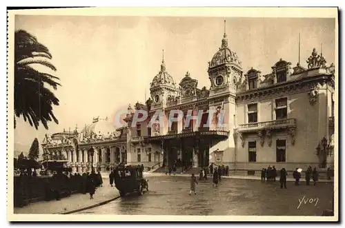 Ansichtskarte AK Cote D Azur Monte Carlo Facade du Casino