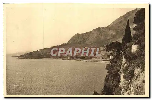 Cartes postales Cote D Azur Monte Carlo L Anse du Canton Vue Des Jardins de Monaco
