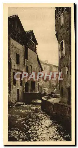 Ansichtskarte AK Figeac La Venise Pauvre La Rue du Canal Quercy