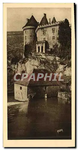 Cartes postales Cabrerets Le Chateau et le moulin
