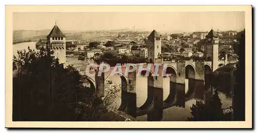 Cartes postales Gahors Le Pont Valentre