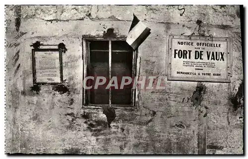 Ansichtskarte AK Le Fort De Vaux Bureau du Commandant Raynal Galerie Militaria