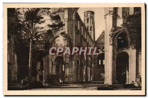 Ansichtskarte AK Ancienne Abbaye De Jumieges Eglise Notre Dame Nef de l eglise Notre Dame Vue prise du choeur