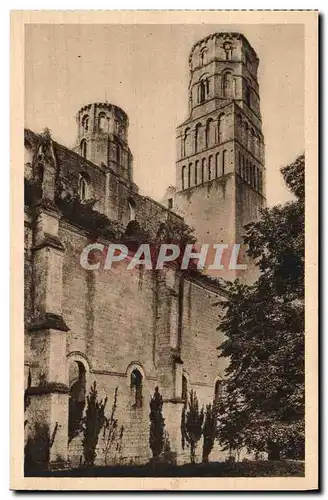 Cartes postales Ancienne Abbaye De Jumieges Ruines De L Eglise ND