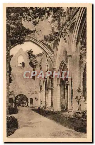 Ansichtskarte AK Ancienne Abbaye De Jumieges Nef De L Eglise