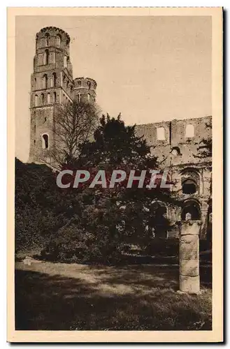 Ansichtskarte AK Ancienne Abbaye De Jumieges L Eglise Notre Dame Cote Sud