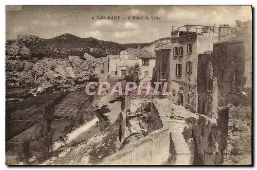 Ansichtskarte AK Les Baux L Hotel de Ville