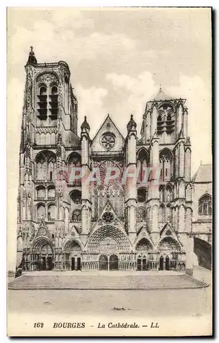 Cartes postales Bourges La Cathedrale