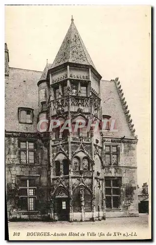 Ansichtskarte AK Bourges Ancien Hotel De Ville