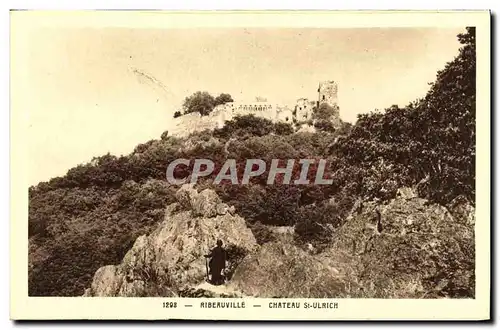 Cartes postales Ribeauville Chateau St Ulrich