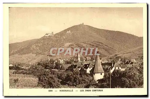 Ansichtskarte AK Ribeauville Les Trois Chateaux