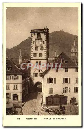 Cartes postales Ribeauville Tour De La Boucherie