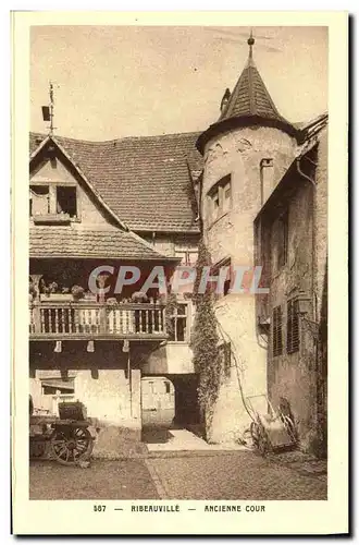 Cartes postales Ribeauville Ancienne Cour