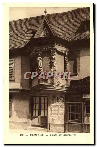 Cartes postales Ribeauville Maison Des Menetriers