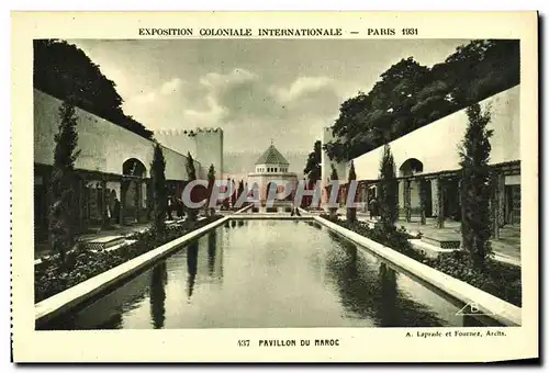 Ansichtskarte AK Exposition Colonlale Internationale 1931 Paris Algerie Pavillon du Maroc