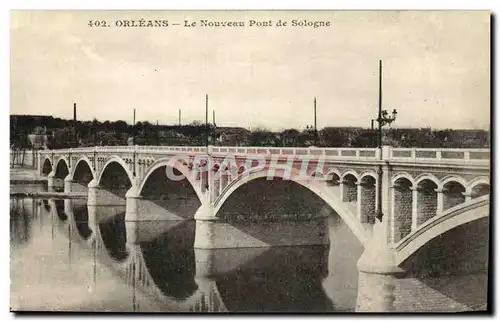 Ansichtskarte AK Orleans Le Nouveau Pont de Sologne