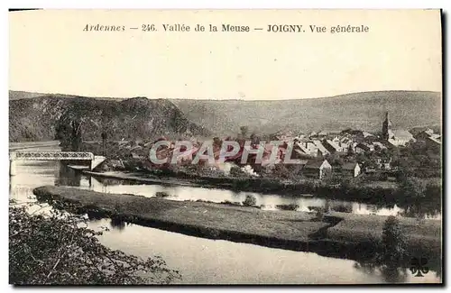 Cartes postales Joigny Vue Generale Vallee de la Meuse