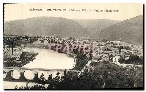 Ansichtskarte AK Vallee de la Meuse Revin Vue Generale