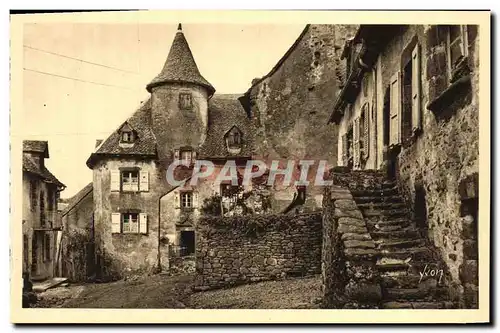 Cartes postales La Tolede Auvergnate Salers Rue de la Martille Vieilles Maisons